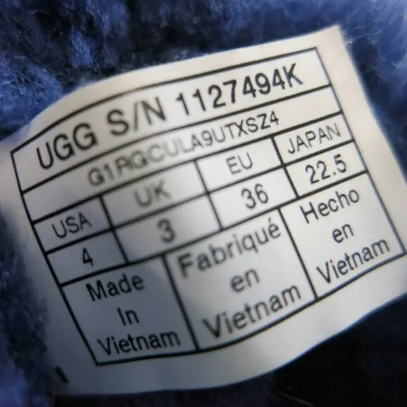UGG Australia Bailey Bow II Tie Dye Insulated Winter Kids Footwear Shoes Sz 4