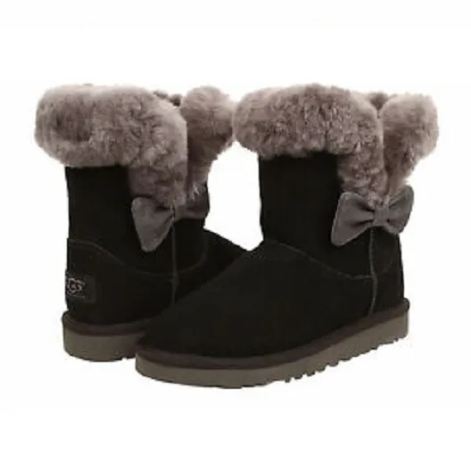 UGG BOOTS BLACK KOURTNEY