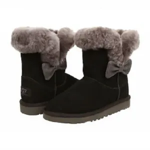 UGG BOOTS BLACK KOURTNEY