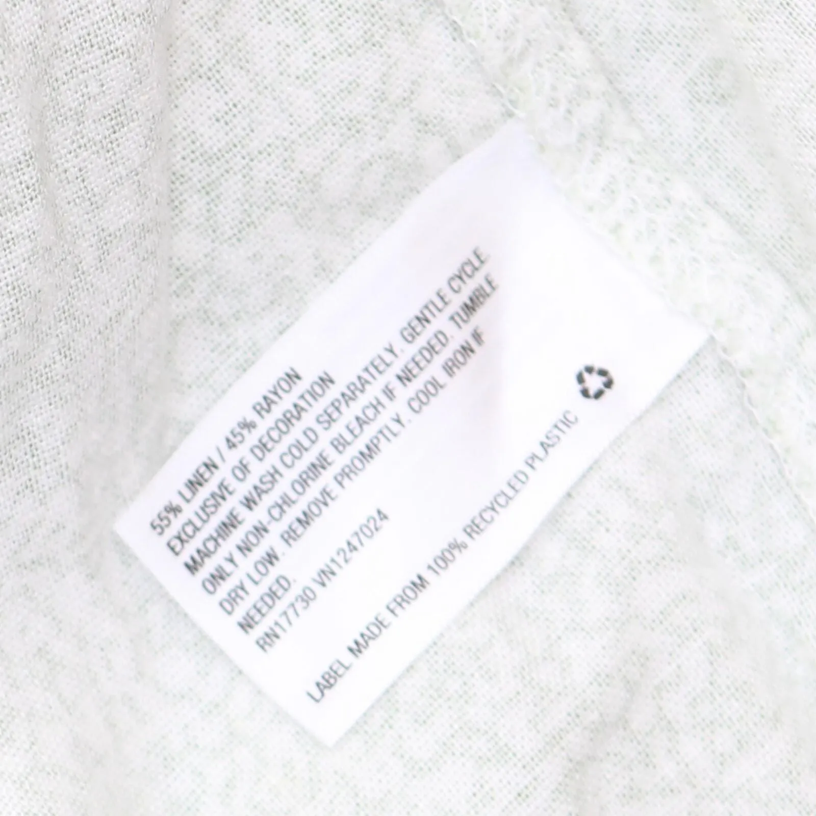 Universal Thread Women's Sleeveless Linen Tie-Front Dress Green S