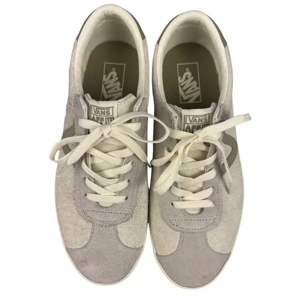 Vans Mens Sneakers Sport Low Top Tri-Tone Elm Suede Leather Accent 9.5 Retro New