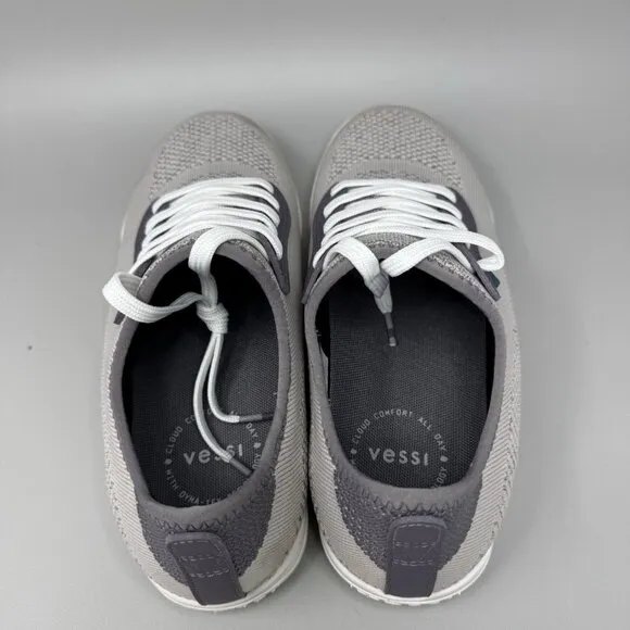 Vessi Sneakers Mens 9 Weekend 1.5 Cloud Comfort Dyma Tex Technology White