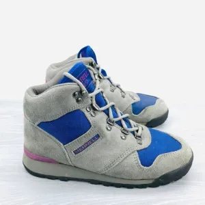 Vintage Merrell Quest Womens Size 5.5 Boots Gray Blue Suede Hiking Trail‎ Boots