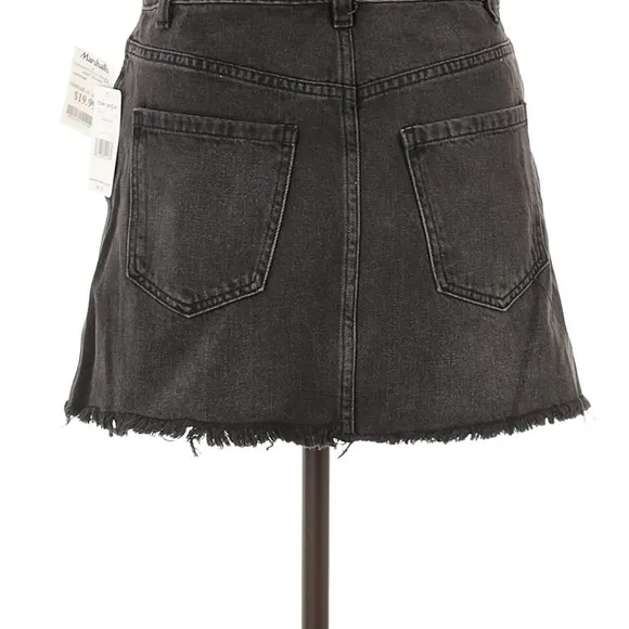 We The Free Black Denim Mini Skirt - Size 26 - NWT