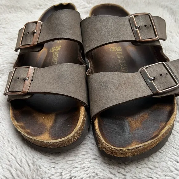 Well Worn Women’s Birkenstock Sandals Sz 39 Brown
