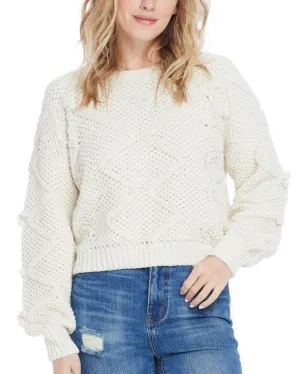 White Dottie Sweater