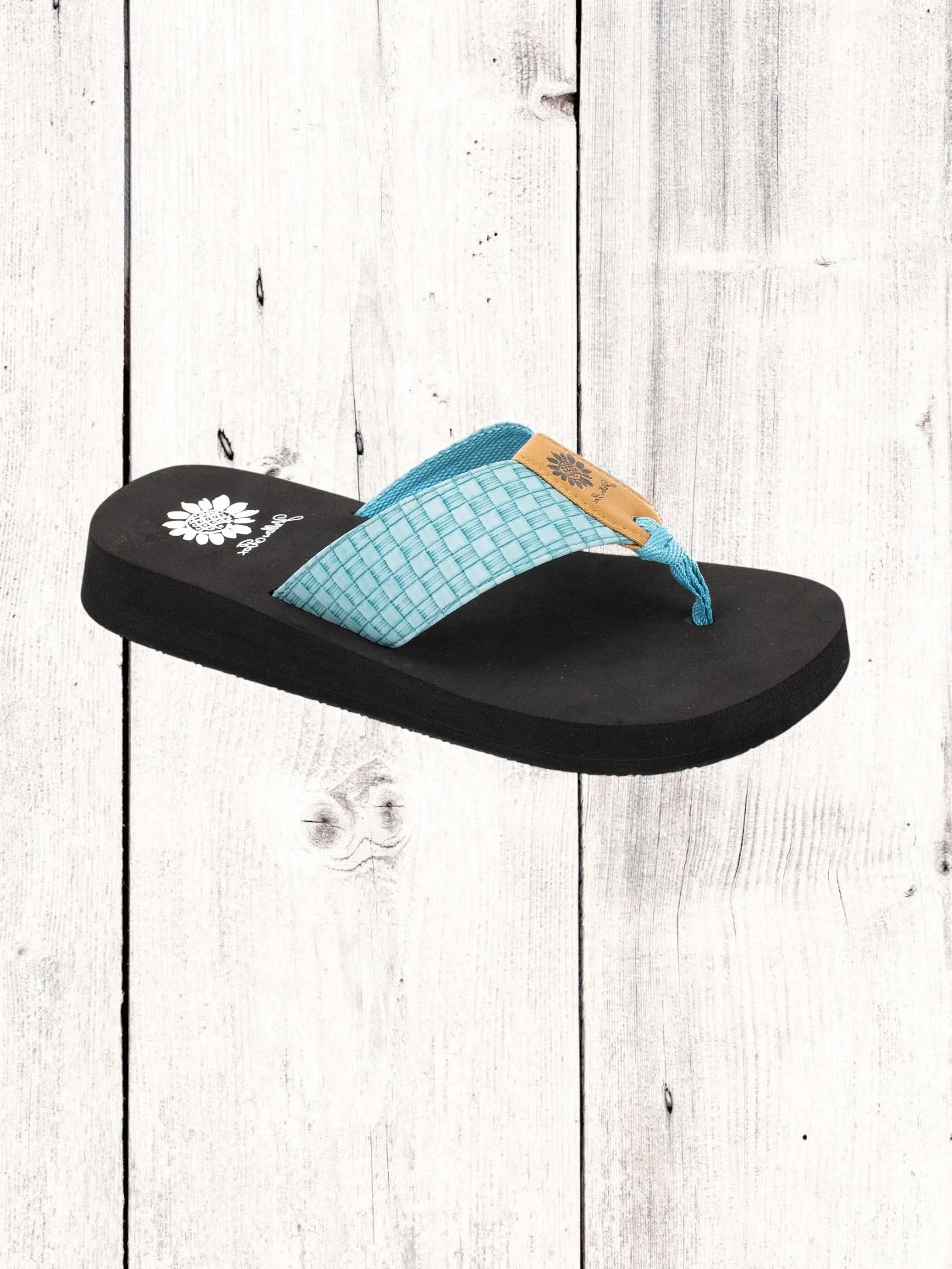 Yellow Box Flinge Flip Flops