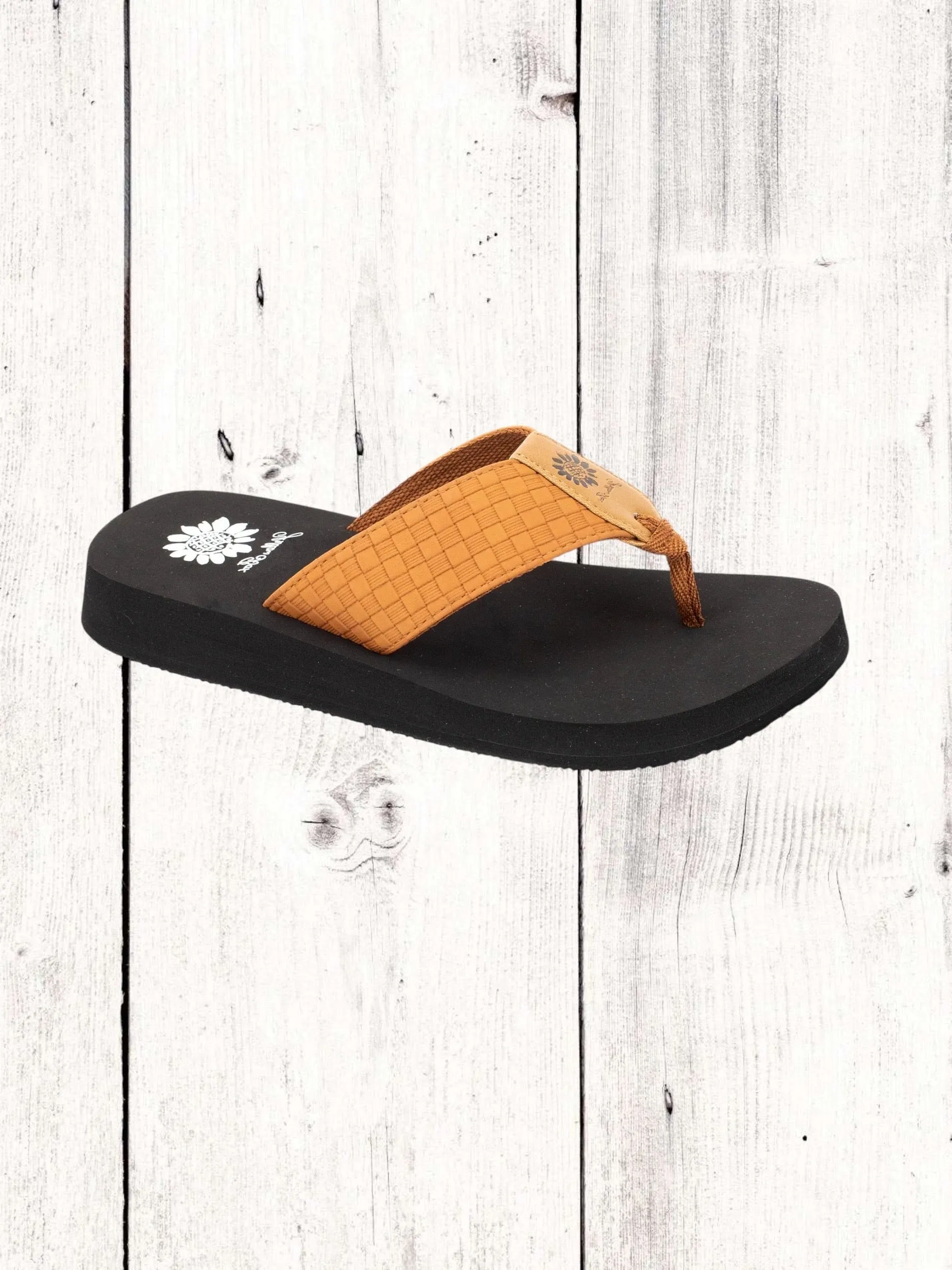 Yellow Box Flinge Flip Flops